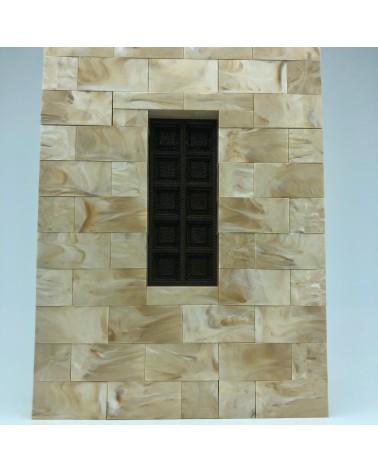 Locked window frame
