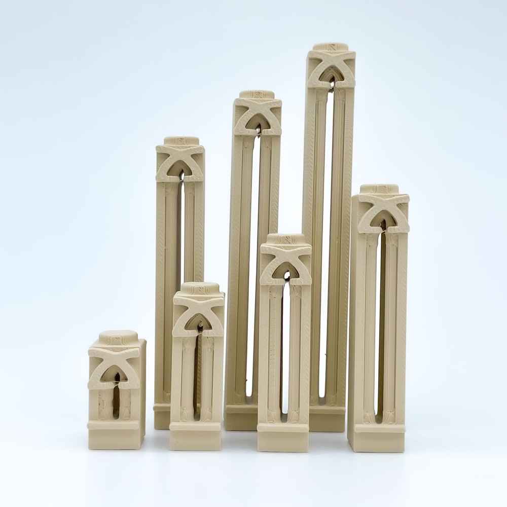 ABERTURA ROMÁNICA| Maqueta NG CASTILLOS | JUGUETE bloques plástico