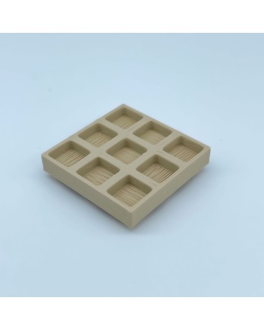 Plaques carrées Δ NG CASTILLOS Modèle Δ JUGUETE Blocs en plastique