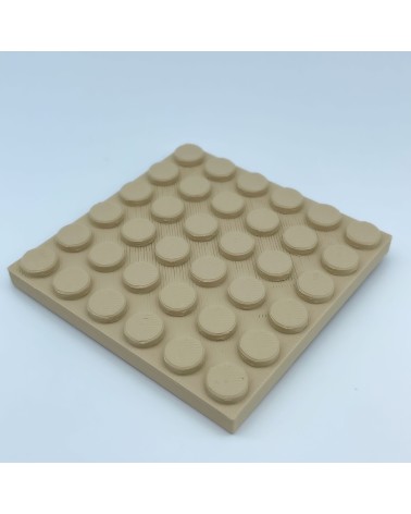 Square Plates Δ NG CASTILLOS Model Δ JUGUETE Plastic Blocks