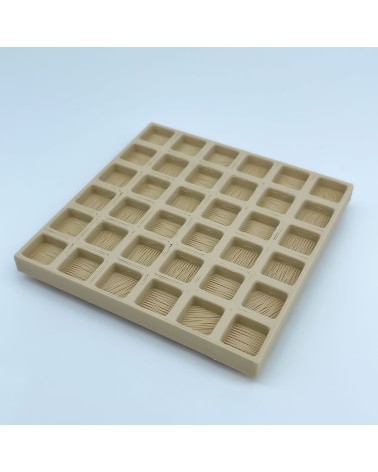 Square Plates Δ NG CASTILLOS Model Δ JUGUETE Plastic Blocks