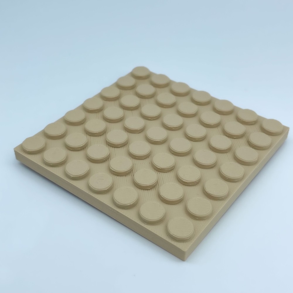 Plaques carrées Δ NG CASTILLOS Modèle Δ JUGUETE Blocs en plastique