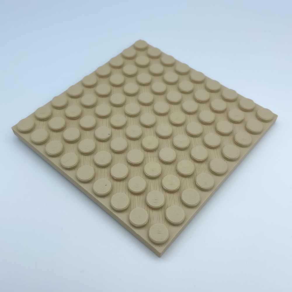 Plaques carrées Δ NG CASTILLOS Modèle Δ JUGUETE Blocs en plastique