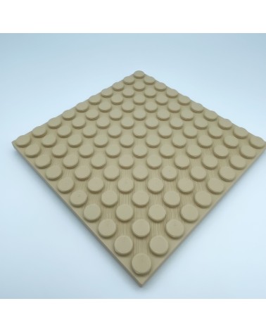 Plaques carrées Δ NG CASTILLOS Modèle Δ JUGUETE Blocs en plastique