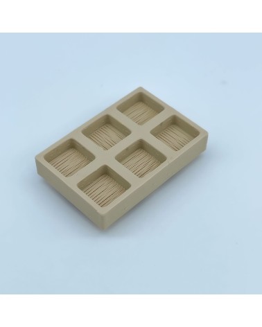 Square Plates Δ NG CASTILLOS Model Δ JUGUETE Plastic Blocks