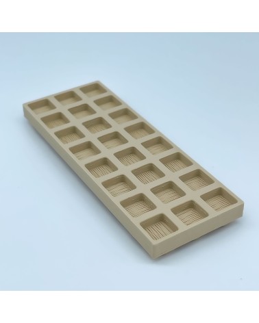 Square Plates Δ NG CASTILLOS Model Δ JUGUETE Plastic Blocks