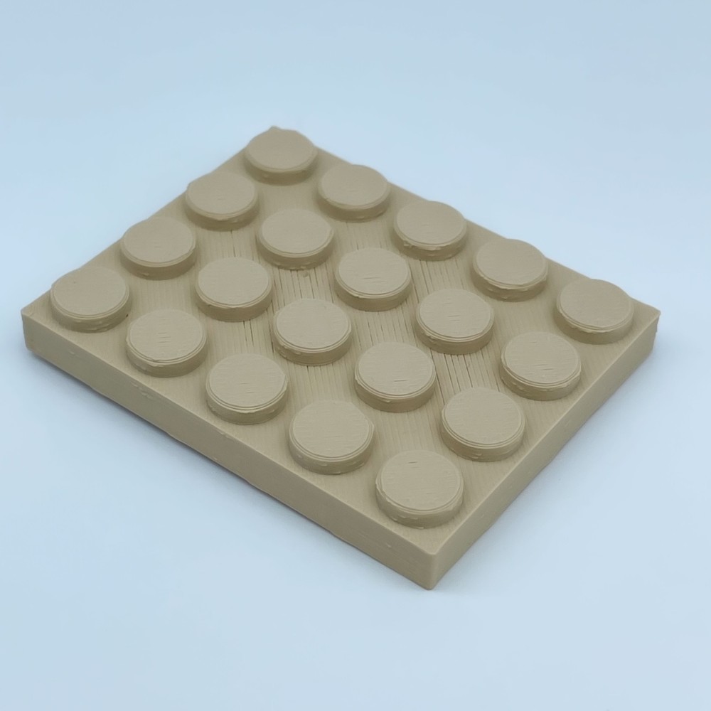 Plaques carrées Δ NG CASTILLOS Modèle Δ JUGUETE Blocs en plastique