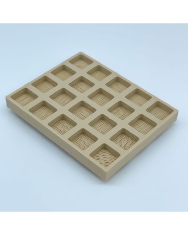Square Plates Δ NG CASTILLOS Model Δ JUGUETE Plastic Blocks