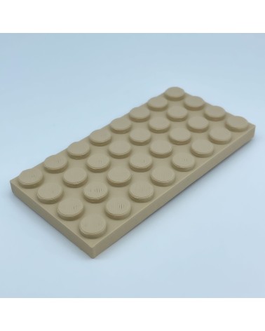 Square Plates Δ NG CASTILLOS Model Δ JUGUETE Plastic Blocks