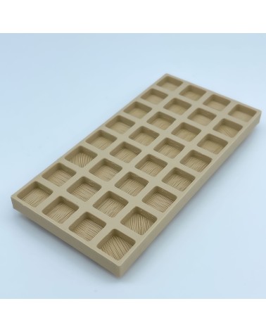 Square Plates Δ NG CASTILLOS Model Δ JUGUETE Plastic Blocks