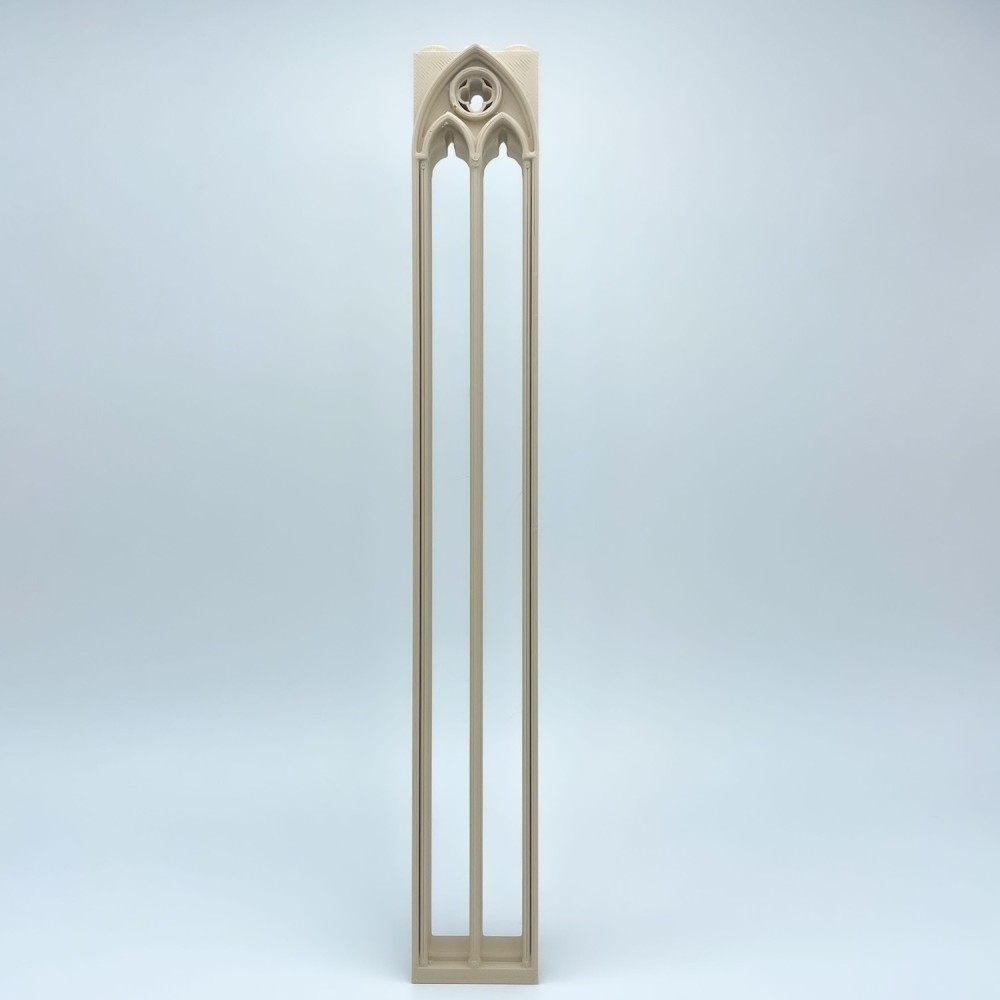 Ventana Gótica Extra Larga con Óculo | Maqueta NG CASTILLOS | JUGUETE bloques plástico