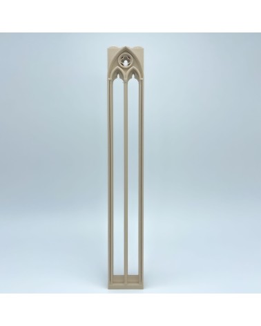 Ventana Gótica Extra Larga con Óculo | Maqueta NG CASTILLOS | JUGUETE bloques plástico