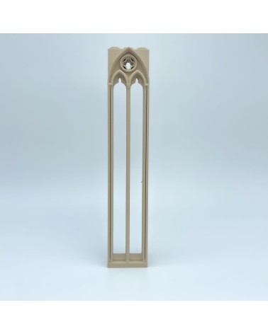 Ventana Gótica Extra Larga con Óculo | Maqueta NG CASTILLOS | JUGUETE bloques plástico
