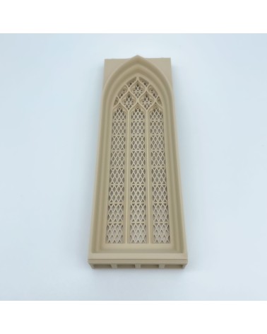 Extra Larga Gothic Window with Celosia 日本語 NG CASTILLOS Model NO