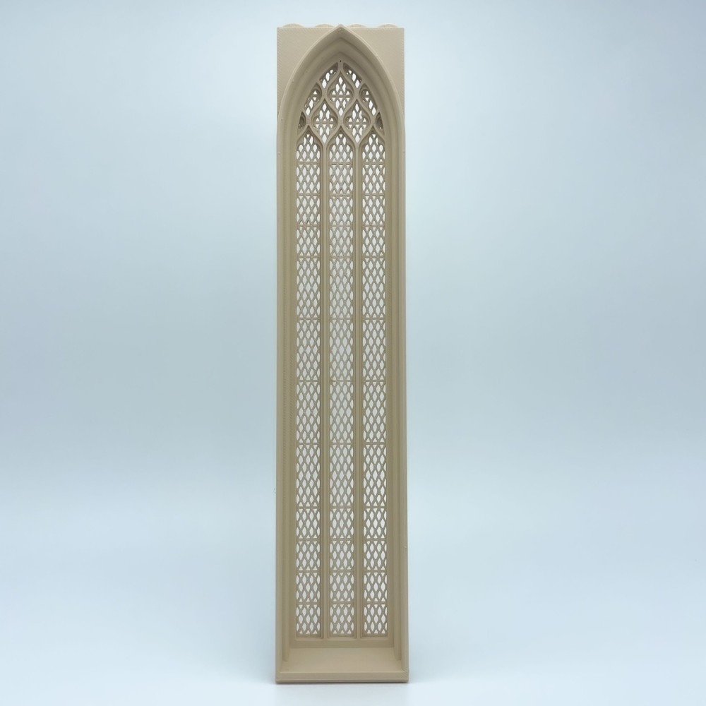 Extra Larga Gothic Fenster mit Celosia 日本語 NG CASTILLOS Modell NO