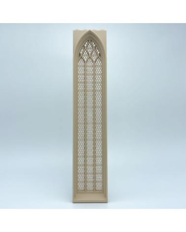 Ventana Gótica Extra Larga con Celosía | Maqueta NG CASTILLOS | JUGUETE bloques plástico