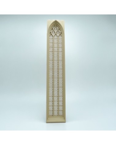 Ventana Gótica Extra Larga con Celosía | Maqueta NG CASTILLOS | JUGUETE bloques plástico
