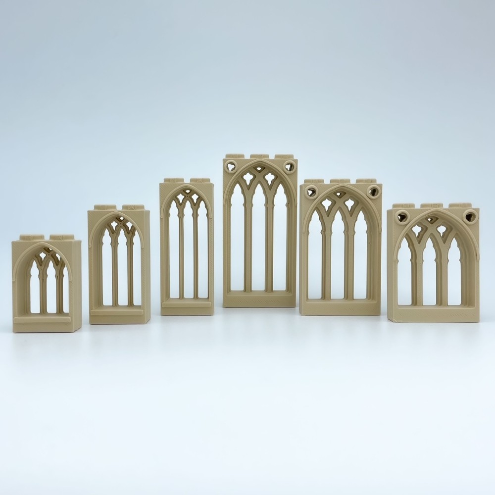 Finestra Gòtica Monjo|Maqueta NG CASTELLS |JOGUINA blocs plàstic