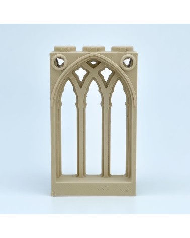 Ventana Gótica Monje| Maqueta NG CASTILLOS | JUGUETE bloques plástico