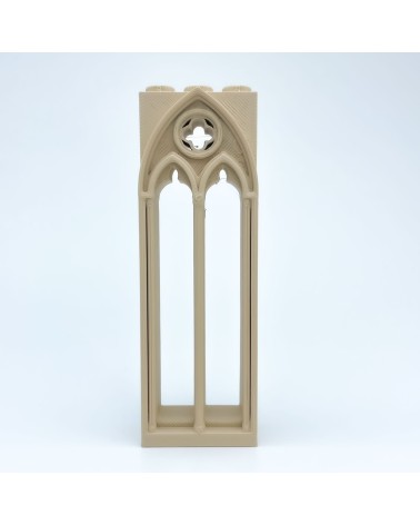 Ventana Gótica Ancha B| Maqueta NG CASTILLOS | JUGUETE bloques plástico