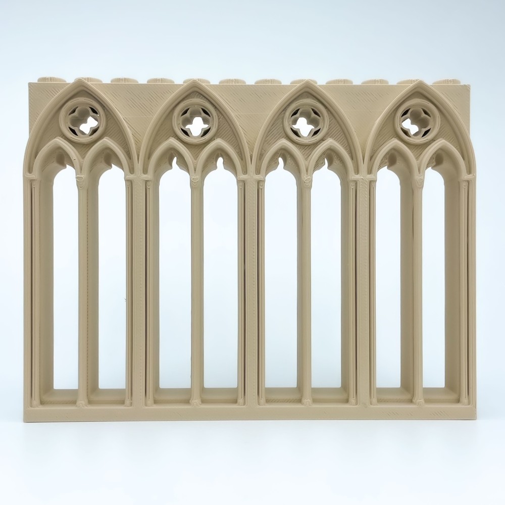 Ventana Gótica Ancha B| Maqueta NG CASTILLOS | JUGUETE bloques plástico