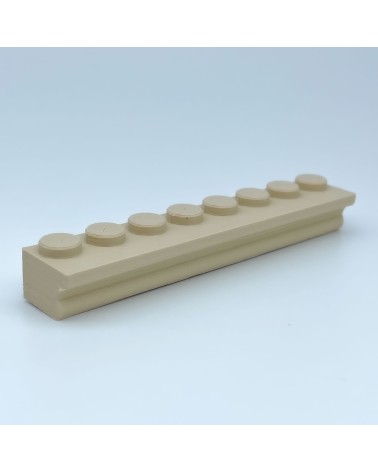 Cornisa Recta Gran|Maqueta NG CASTELLS |JOGUINA blocs plàstic