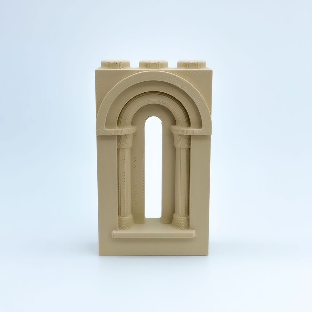 Large fenêtre romane |Modèle NG CASTLES |Blocs en plastique TOY