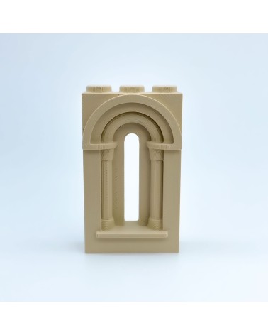 Large fenêtre romane |Modèle NG CASTLES |Blocs en plastique TOY