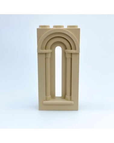 Large fenêtre romane |Modèle NG CASTLES |Blocs en plastique TOY
