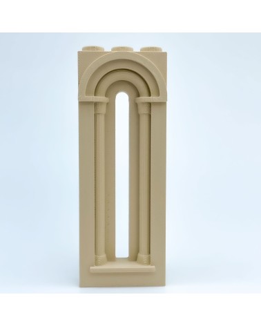 Ampia finestra romanica|Modello NG CASTELLI |Blocchi di plastica GIOCATTOLO