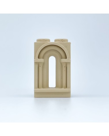 Finestra romanica stretta|Modello NG CASTELLI |Blocchi di plastica GIOCATTOLO