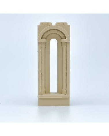 Finestra romanica stretta|Modello NG CASTELLI |Blocchi di plastica GIOCATTOLO