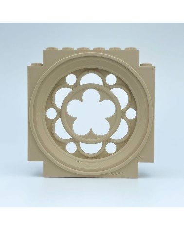 Rosette A|NG CASTLES-Modell |SPIELZEUG Kunststoffblöcke