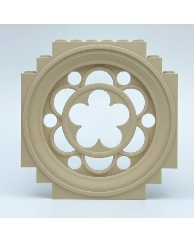 Rosette A|NG CASTLES-Modell |SPIELZEUG Kunststoffblöcke