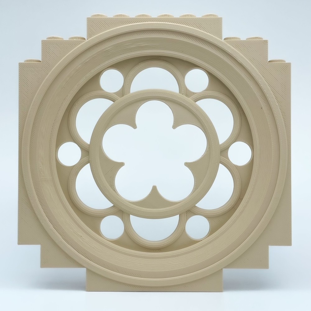 Rosette A|NG CASTLES-Modell |SPIELZEUG Kunststoffblöcke
