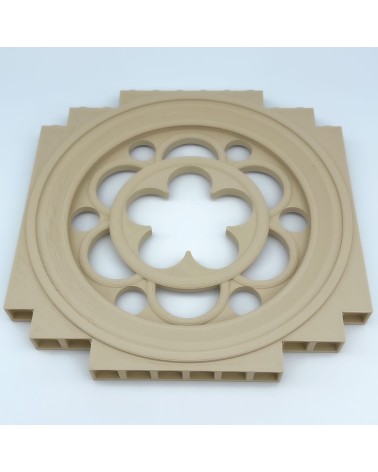 Rosette A|NG CASTLES-Modell |SPIELZEUG Kunststoffblöcke