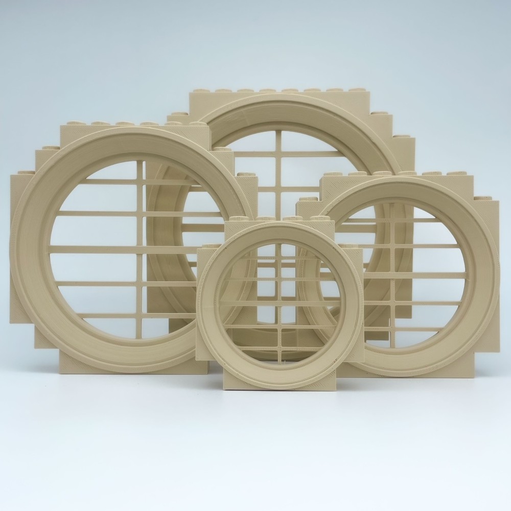 Rosace B|Modèle NG CASTLES |Blocs en plastique TOY