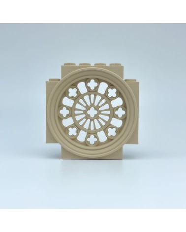 Rosette E|Modell NG CASTLES |SPIELZEUG-Kunststoffblöcke