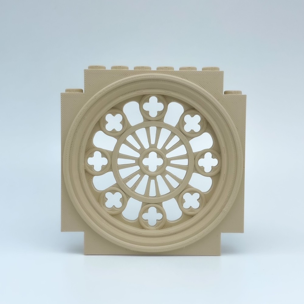 Rosette E|Modell NG CASTLES |SPIELZEUG-Kunststoffblöcke