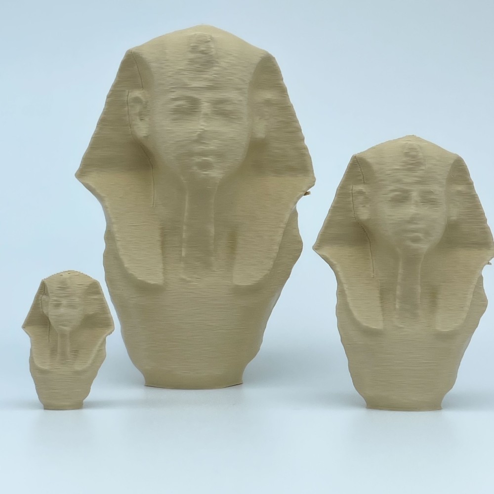 Estatua Busto Pharaoh A Δ Maqueta NG CASTILLOS Δ JUGUETE blocks plastic