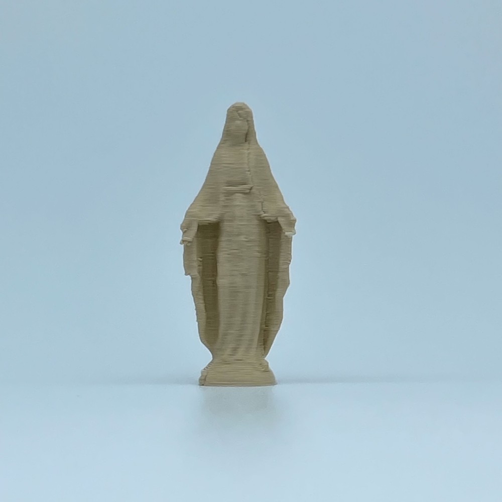 Estatua Virgen Maria A| Maqueta NG CASTILLOS | JUGUETE bloques plástico