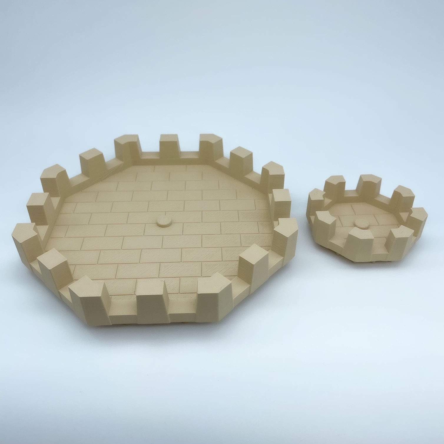 Hive octogonale & AdaptateurSystem NG CASTILLOS Δ JUGUETE blocs plastiques