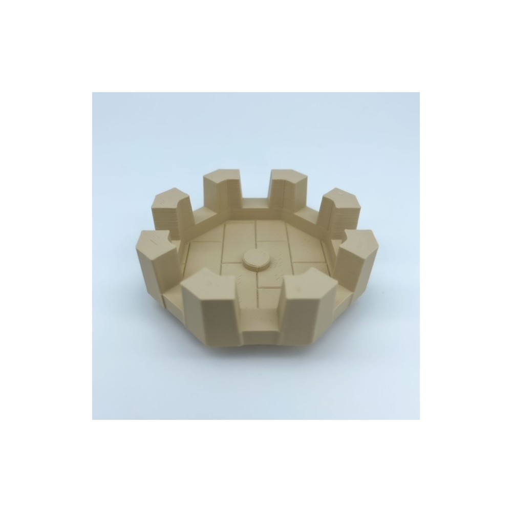 Octagonal hive & AdapterSystem NG CASTILLOS Δ JUGUETE plastic blocks