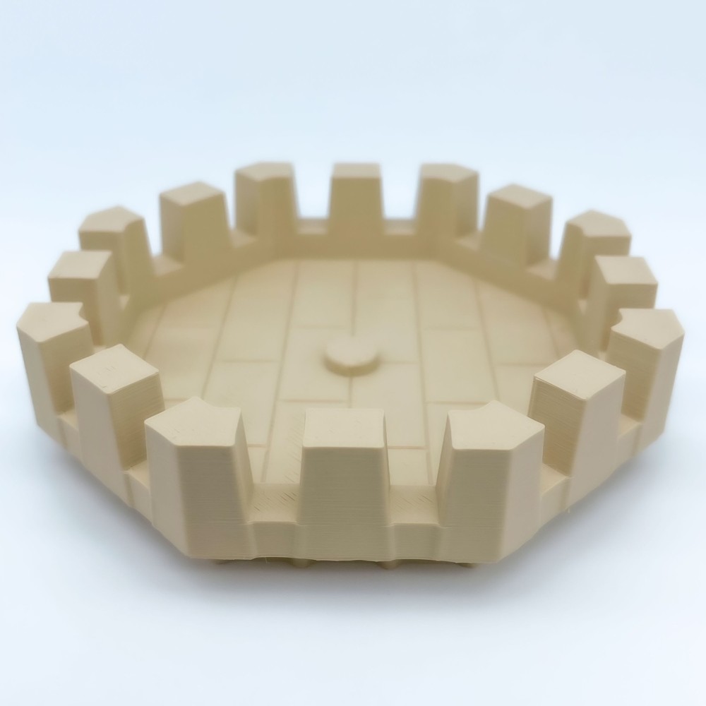 Octagonal hive & AdapterSystem NG CASTILLOS Δ JUGUETE Kunststoffblöcke