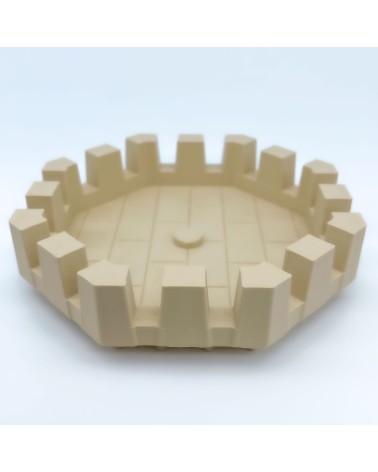 Octagonal hive & AdapterSystem NG CASTILLOS Δ JUGUETE Kunststoffblöcke