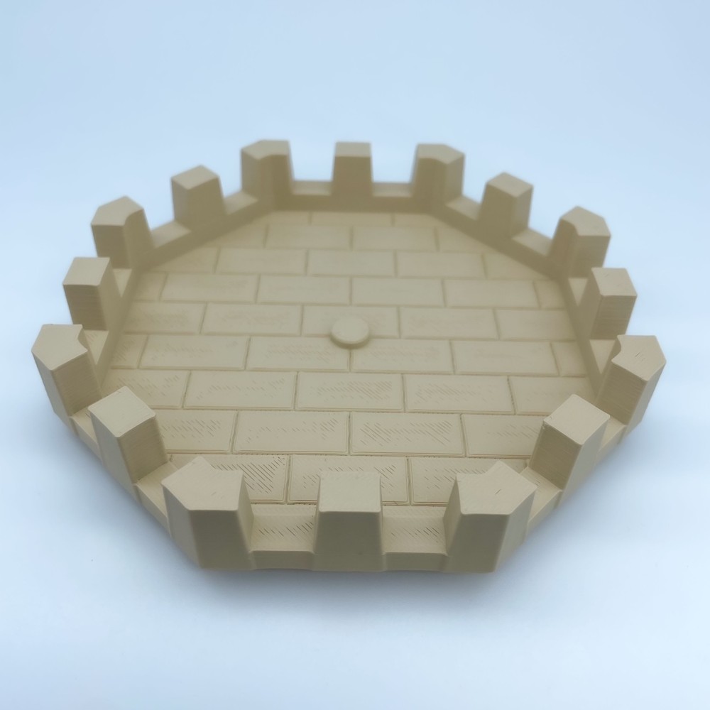 Octagonal hive & AdapterSystem NG CASTILLOS Δ JUGUETE plastic blocks