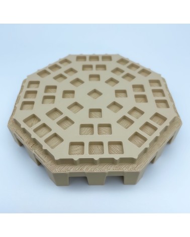 Octagonal hive & AdapterSystem NG CASTILLOS Δ JUGUETE plastic blocks