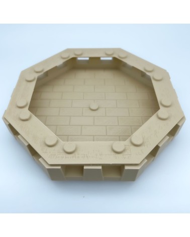 Octagonal hive & AdapterSystem NG CASTILLOS Δ JUGUETE Kunststoffblöcke