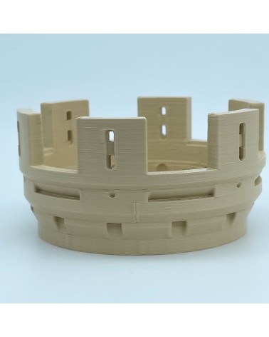 Almena Redonda 5 puntos B| Maqueta NG CASTILLOS | JUGUETE bloques plástico