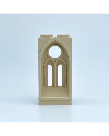 Finestra gotica dritto con Óculowelve Modello NG CASTILLOS Δ JUGUETE Blocchi di plastica